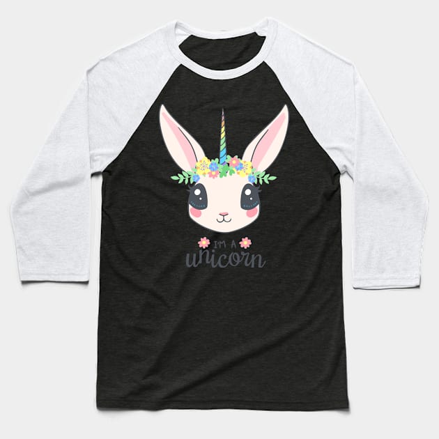 I'm a unicorn bunny Baseball T-Shirt by Ch4rg3r